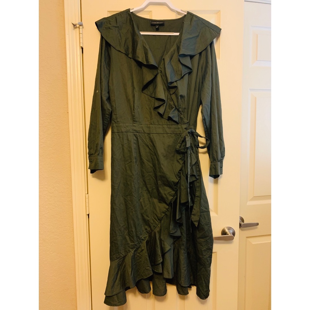 Lane Bryant Ruffle Front Dress